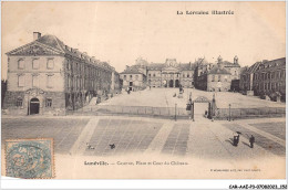 CAR-AAEP3-54-0279 - LUNEVILLE - Caserne - Place Et Cour Du Chateau - Luneville