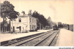 CAR-AACP8-53-0700 - GREZ-EN-BOUERE - La Gare - Train - Crez En Bouere