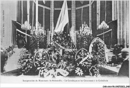 CAR-AAAP6-57-0405 - Inauguration Du Monument Du Noisseville - Le Catafaque Et Les Couronnes A La Cathedrale - Autres & Non Classés