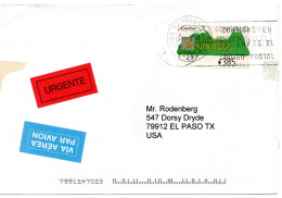 64776 - Andorra (Span Post) - 2000 - 385Ptas ATM EF A LpEilBf ... -> El Paso, TX (USA) - Lettres & Documents