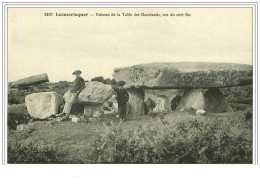 56.LOCMARIAQUER.DOLMEN DE LA TABLE DES MARCHANDS, VUE DU COTE EST - Locmariaquer