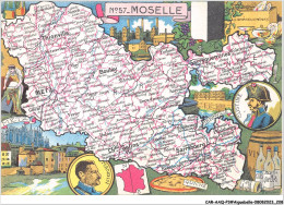 CAR-AAQP3-0273 - AIGUEBELLE - MOSELLE - Formé En 1790 D'une Partie De La Lorraine - Autres & Non Classés