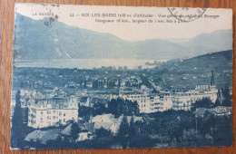44 - Aix Les Bains - Vue Générale Et Lac Du Bourget - Aix Les Bains