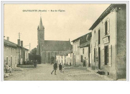 57.GRAVELOTTE.RUE DE L'EGLISE - Autres & Non Classés