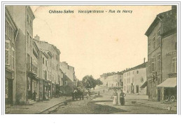 57.CHATEAU SALINS.NANZIGERSTRASSE.RU E DE NANCY - Andere & Zonder Classificatie