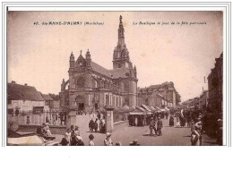 56.STE-ANNNE-D&acute AURAY.LA BASILIQUE LE JOUR DE LA FETE PATRONALE. - Sainte Anne D'Auray