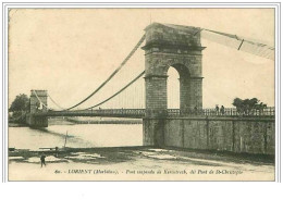 56.LORIENT.PONT SUSPENDU DE KERENTRECH, DIT PONT DE ST CHRISTOPHE - Lorient