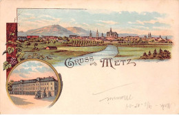 57  .  N° 202427   . METZ  .   SOUVENIR DE METZ - Metz
