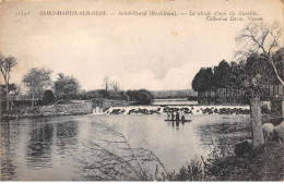 56  .  N° 203286 .   SAINT MARTIN SUR OUST   .    LA CHUTE D EAU DU GUESLIN - Autres & Non Classés