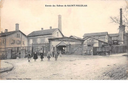 54  .  N° 203277 .   SAINT NICOLAS  .ENTREE DES SALINES, USINE - Saint Nicolas De Port