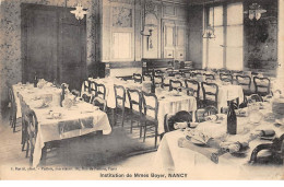 54 .n° 107365 . Nancy .institution De Mmes Boyer .la Salle A Manger . - Nancy