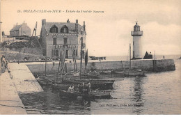 56 .n° 107411 . Belle Ile En Mer .hotel Du Phare .entree Du Port De Sauzon . - Belle Ile En Mer