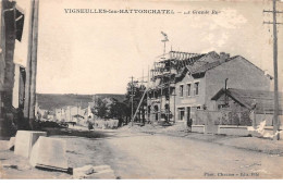 55 . N°106186 . Vigneulles Les Hattonchatel .la Grande Rue .en L Etat . - Vigneulles Les Hattonchatel