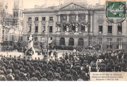 51.n°58520.chalons Sur Marne.arrivée Du 5ème Rég De Chasseurs.réception Hotel De Ville - Châlons-sur-Marne