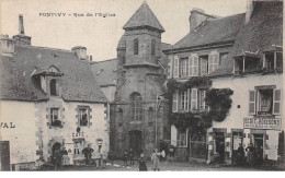 56 - N°75847 - PONTIVY - Rue De L'Eglise - Café, Débit De Boissons - Pontivy