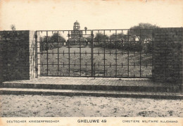 BELGIQUE - Deutscher Kriegerfriedhof - Gheluwe 49 - Cimetière Militaire Allemand - Carte Postale Ancienne - Wervik