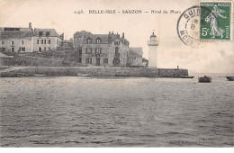 56 .n° 108591 . Belle Isle Sauzon .hotel Du Phare .vue D Ensemble . - Autres & Non Classés