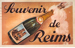 51 - REIMS - SAN32113 - Souvenir De Reims - Pli - En L'état - Reims