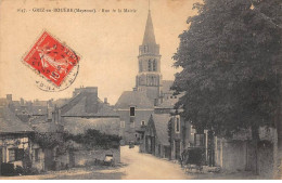 53 - GREZ EN BOUERE - SAN25491 - Rue De La Mairie - En L'état - Crez En Bouere