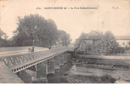 52 - SAINT DIZIER - SAN24266 - Le Pont Godard Jeanson - Pli - Saint Dizier