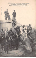 57 - METZ - SAN41479 - Les Statues Des Idoles Germaniques Sont Devenues Le Jouet De La Population,Frédéric III, Renversé - Metz