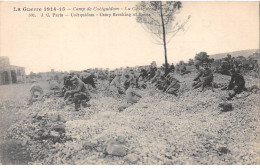 56 - COETQUIDAN - SAN30724 - Au Camp - La Casse Des Pierres - Guerre 1914 1915 - Andere & Zonder Classificatie