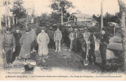 56 - COETQUIDAN - SAN30722 - Au Camp - La Corvée De Terrassement - Guerre 1914 1915 - Andere & Zonder Classificatie