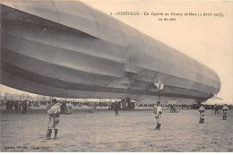 54 - LUNEVILLE - SAN44921 - Un Zeppelin Au Champs De Mars - 3 Avril 1913 - Vu De Côté - Luneville