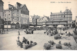 51 - REIMS - SAN46325 - La Place Des Marchés - Reims