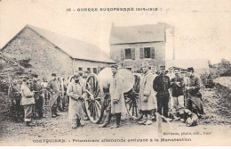 56 - COETQUIDAN - SAN37588 - Les Prisonniers Allemands Arrivant à La Manutention - Guer Cötquidan