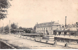 51 - REIMS - SAN49078 - Passerelle Sur Le Canal - Reims