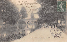 54 - FROUARD - SAN49093 - Canal De La Marne Au Rhin Et Le Pont De La Gare - Frouard