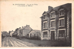 56 - COETQUIDAN - SAN49105 - Le Café De L'Eclair Et Les Maisons De Bellevue - Guer Coetquidan