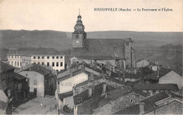 57 - BOUZONVILLE - SAN49123 - Le Pensionnat Et L'Eglise - Autres & Non Classés