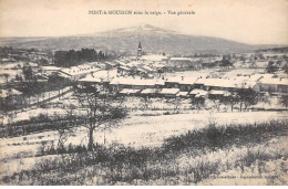 54 - PONT A MOUSSON - SAN52905 - Sous La Neige - Vue Générale - Pont A Mousson