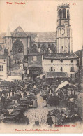 54 - TOUL - SAN57065 - Place Du Marché Et Eglise Saint Gengoult - Agriculture - Toul