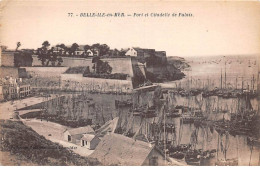 56 - BELLE ILE EN MER - SAN47591 - Port Et Citadelle De Palais - Belle Ile En Mer