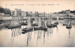 56 - BELLE ILE EN MER - SAN47585 - Le Palais - Le Port - Bateaux Sardiniers - Belle Ile En Mer