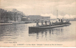 56 - LORIENT - SAN47610 - Le Sous Marin "Berthelot" Rentrant Au Port De Commerce - Lorient