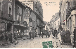 56 - VANNES - SAN55254 - La Rue Du Méné - Pli - Vannes