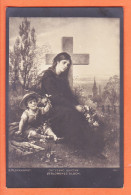 2128 / VERLORENES GLÜCK Peintre Bernhard PLOCKHORST Enfant Femme Croix Art-Peinture 1910s Carte-Photo Bromure RUSSE457 - Malerei & Gemälde