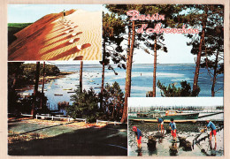 2465 / ⭐ Carte Toilée Bassin ARCACHON Dune Du PYLA Pylat 33-Gironde Ramassage Huitres Parcs 1985 - ELCE COLOR 6871 - Arcachon