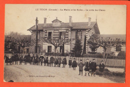 2451 / ⭐ ♥️ LE TEICH 33-Gironde Mairie Et Les Ecoles Sortie Classes 1910s De COUDERC à Pierre Jean ETIENNE Cruzol DANDO - Andere & Zonder Classificatie
