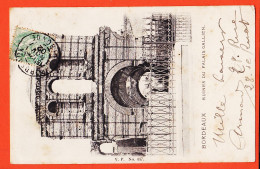 2429 / ⭐ BORDEAUX 33-Gironde Les Ruines Du Palais GALLIEN 1902 à Marguerite LAGARDE Port-Sainte-Marie - V-P 437 - Bordeaux