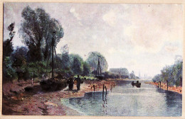 2033 / Künstler Ak Georg Michael MEINZOLT 1864-1948 Péniche Voile Hollandaise Canal Marée Basse H.K.C.M Série 227 Dess 6 - Malerei & Gemälde