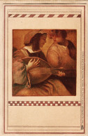 2048 / Peu Commun RAPHAEL TUCK Et Fils Mandoline UN MOT A LA POSTE Série 163 Pionnière 1900s Libraire Editeur Paris  - Schilderijen