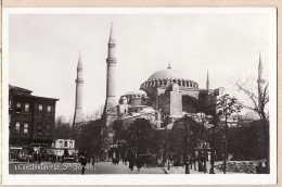 2176 / Turquie CONSTANTINOPLE Mosquée Sainte Ste SOPHIE Carte Photo 1920s Grande Librairie Mondiale N°1 Turkije Turkey - Turquie