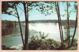 2280 / ⭐ Canada AMERICAN NIAGARA FALLS From CANADIAN Postmarked 11.05.1956 Publisher LESLIE Guenine Kodachrome ONTARIO - Niagara Falls