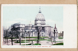 2260 / ⭐ QUE. MONTREAL Quebec Cathedral Of St Saint JAMES DETROIT Photographic 1902 Canada Kanada - Montreal