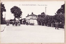 2378 / ⭐ ♥️ Peu Commun 95-PARMAIN-ISLE-ADAM Sortie Voyageurs Place GARE Automobile 1920s Photo-Editeur OLIVIER 69 - Parmain
